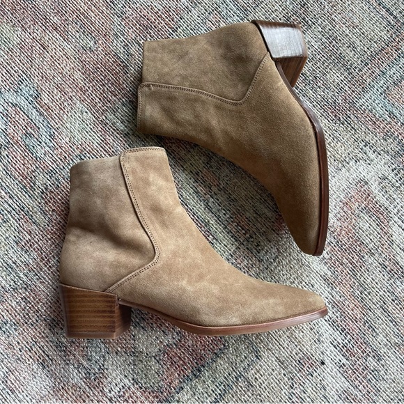 🆕 Rag and Bone Rover Zip Mid Heel Booties - Picture 3 of 8